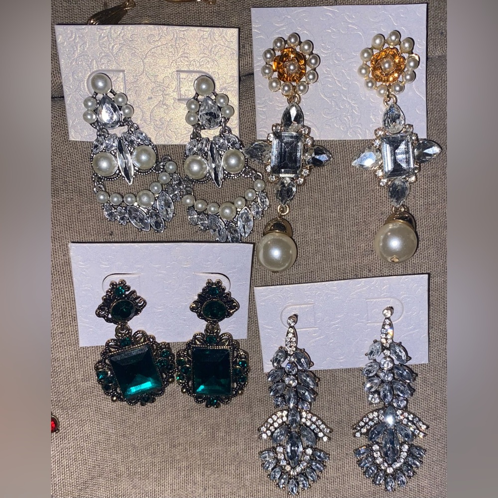 Pageant, Prom, Formal Earrings